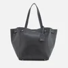 DKNY Women's Chelsea Pebbled Leather Large Tote Bag - Black - Image 1