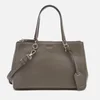 DKNY Women's Chelsea Pebbled Leather Small Shopper Bag - Stone - Image 1