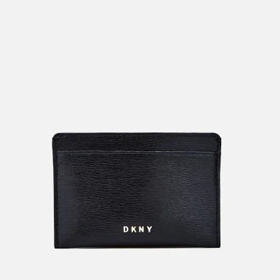 DKNY Women's Sutton Card Holder - Black