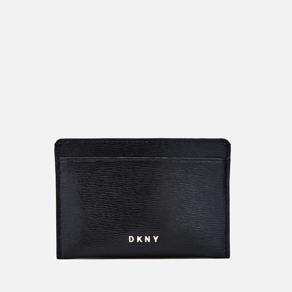 DKNY Women's Sutton Card Holder - Black Image 1