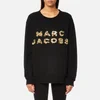 Marc Jacobs Women's Oversized Logo Sweatshirt - Black - Image 1