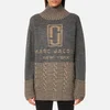 Marc Jacobs Women's Turtleneck Sweater - Grey/Camel - Image 1
