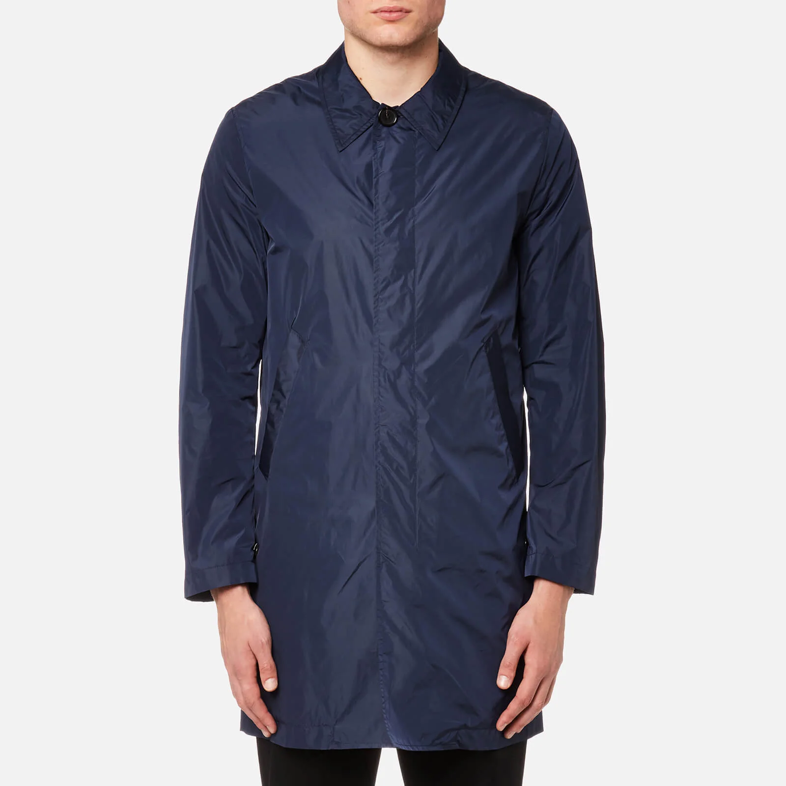 PS by Paul Smith Men's Lightweight Mac - Navy Image 1