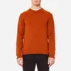 PS by Paul Smith Men's Heavy Merino Plain Knitted Jumper - Brick - Image 1
