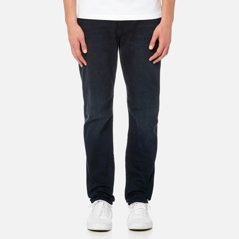 PS Paul Smith Men's Tapered Fit Jeans - Navy Overdye Image 1