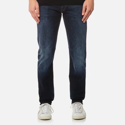 PS by Paul Smith Men's Tapered Fit Jeans - Washed Blue
