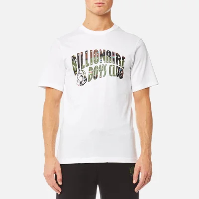 Billionaire Boys Club Men's Space Camo Arch Logo T-Shirt - White