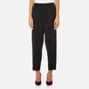 T by Alexander Wang Women's Satin Back Crepe Pull On Welded Pants - Black - Image 1