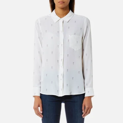 Rails Women's Kate Rainbow Pineapple Print Shirt - White