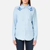Rails Women's Ingrid Hummingbirds Embroidery Shirt - Blue - Image 1