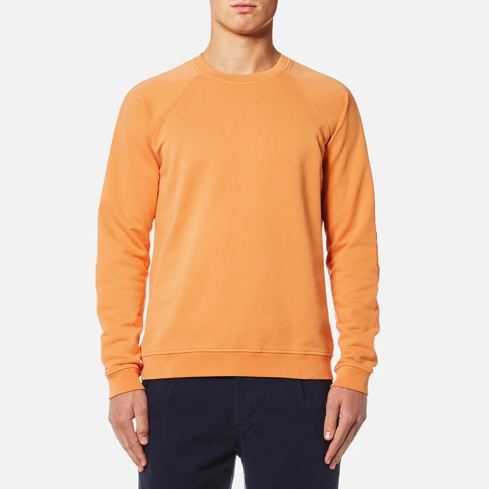 Folk Men's Rivet Sweatshirt - Bitter Orange Image 1