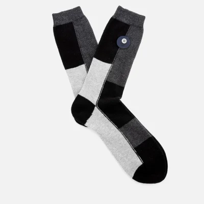Folk Men's Combination Socks - Charcoal