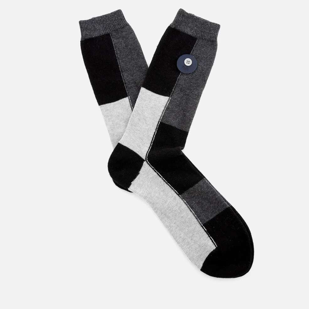 Folk Men's Combination Socks - Charcoal Image 1