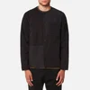 Folk Men's Combination Pop Stud Shirt - Black - Image 1