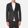 AMI Men's Two Button Half Lined Suit Jacket - Anthracite - Image 1