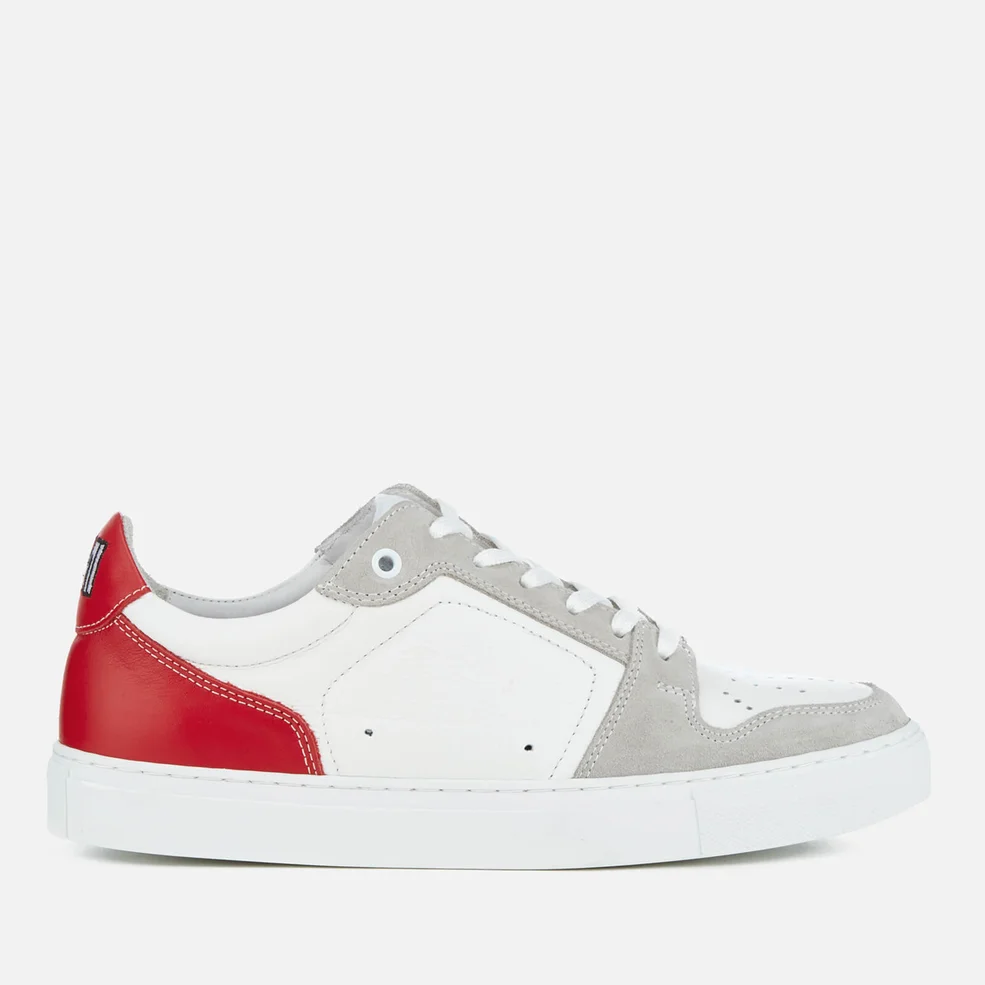 AMI Men's Low Top Trainers - Red Image 1
