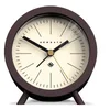 Newgate Fred Barrel Silent Alarm Clock - Chocolate Black - Image 1
