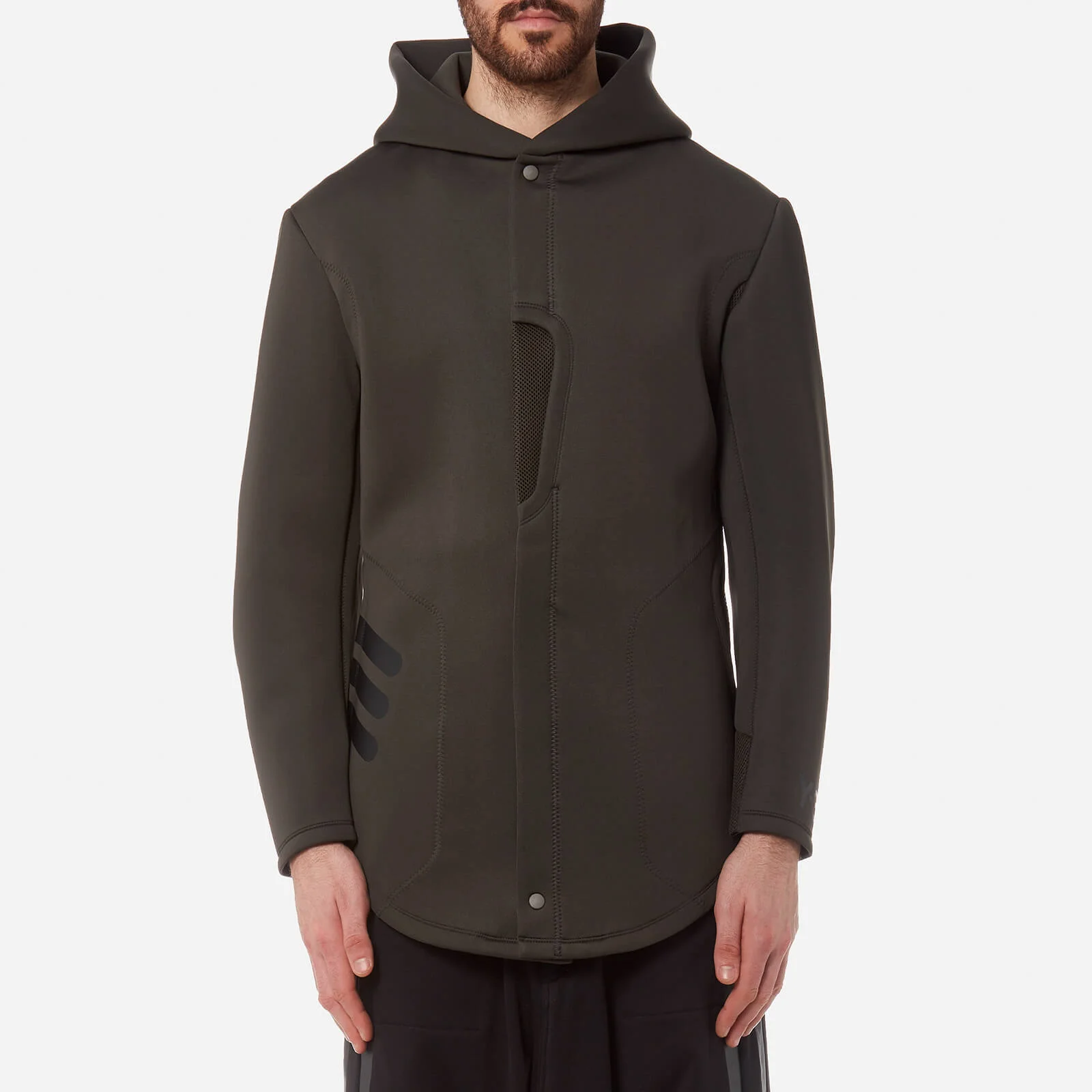 Y-3 Men's Future Sport Hood Sweatshirt - Black Olive Image 1