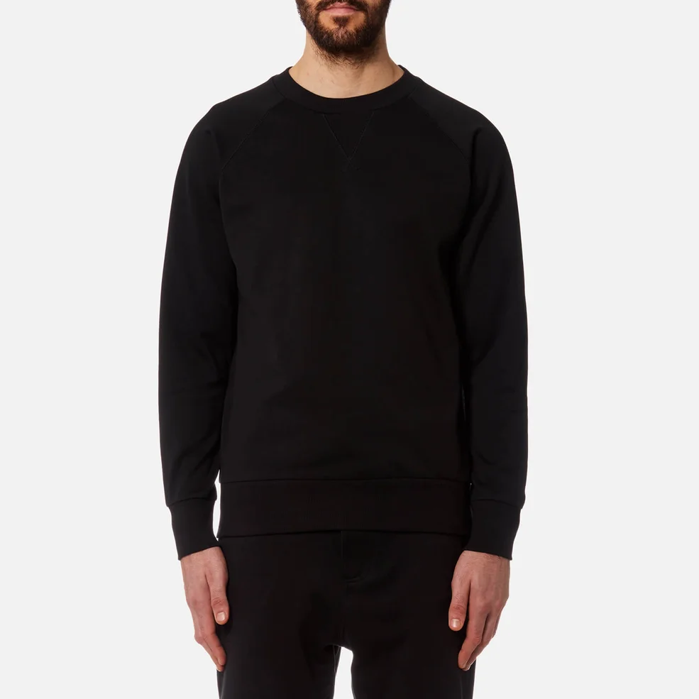 Y-3 Men's Classic Sweatshirt with Graphic Back - Black Image 1