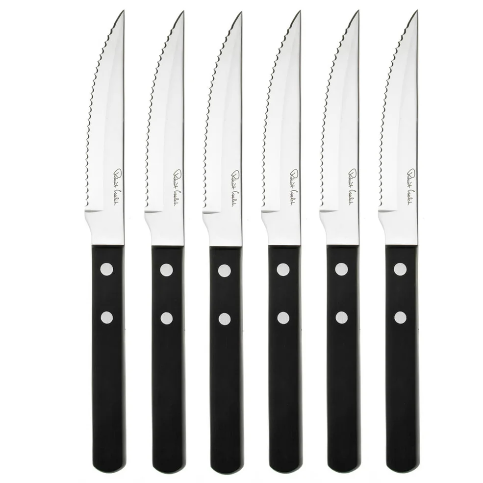 Robert Welch Trattoria Set of 6 Steak Knives Image 1