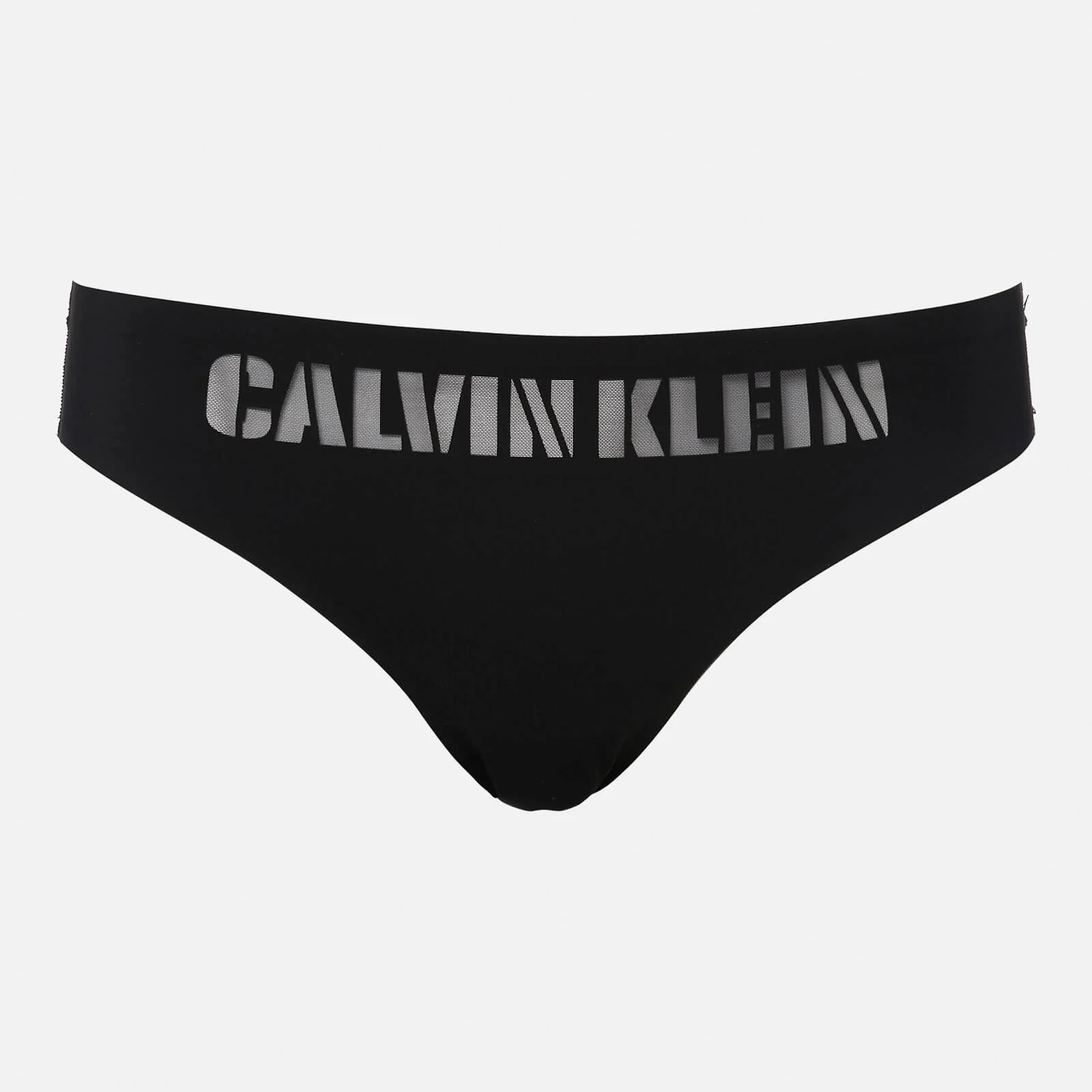 Calvin Klein Women's Logo Bikini - Black Image 1