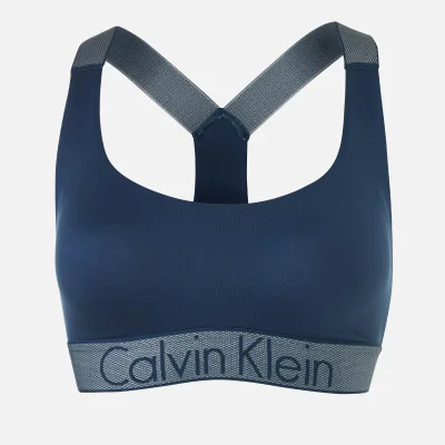 Calvin Klein Women's Logo Unlined Bralette - Intuition