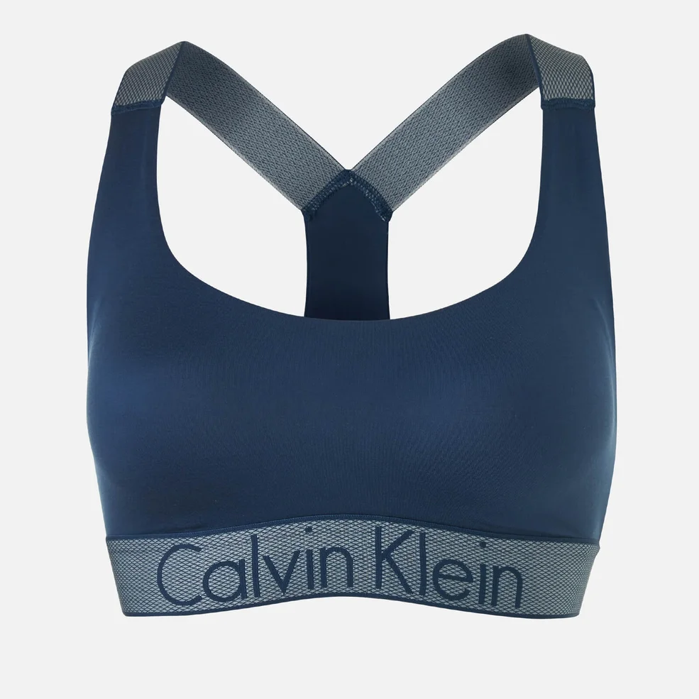 Calvin Klein Women's Logo Unlined Bralette - Intuition Image 1