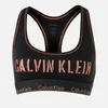 Calvin Klein Women's Unlined Bralette - Black/Rose Gold - Image 1