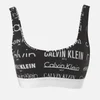Calvin Klein Women's Lightly Lined Bralette - Heritage Logo Black - Image 1