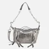 McQ Alexander McQueen Women's Loveless Mini Hobo Bag - Steel - Image 1