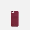 MICHAEL MICHAEL KORS Women's Leather iPhone 7 Cover - Mulberry - Image 1