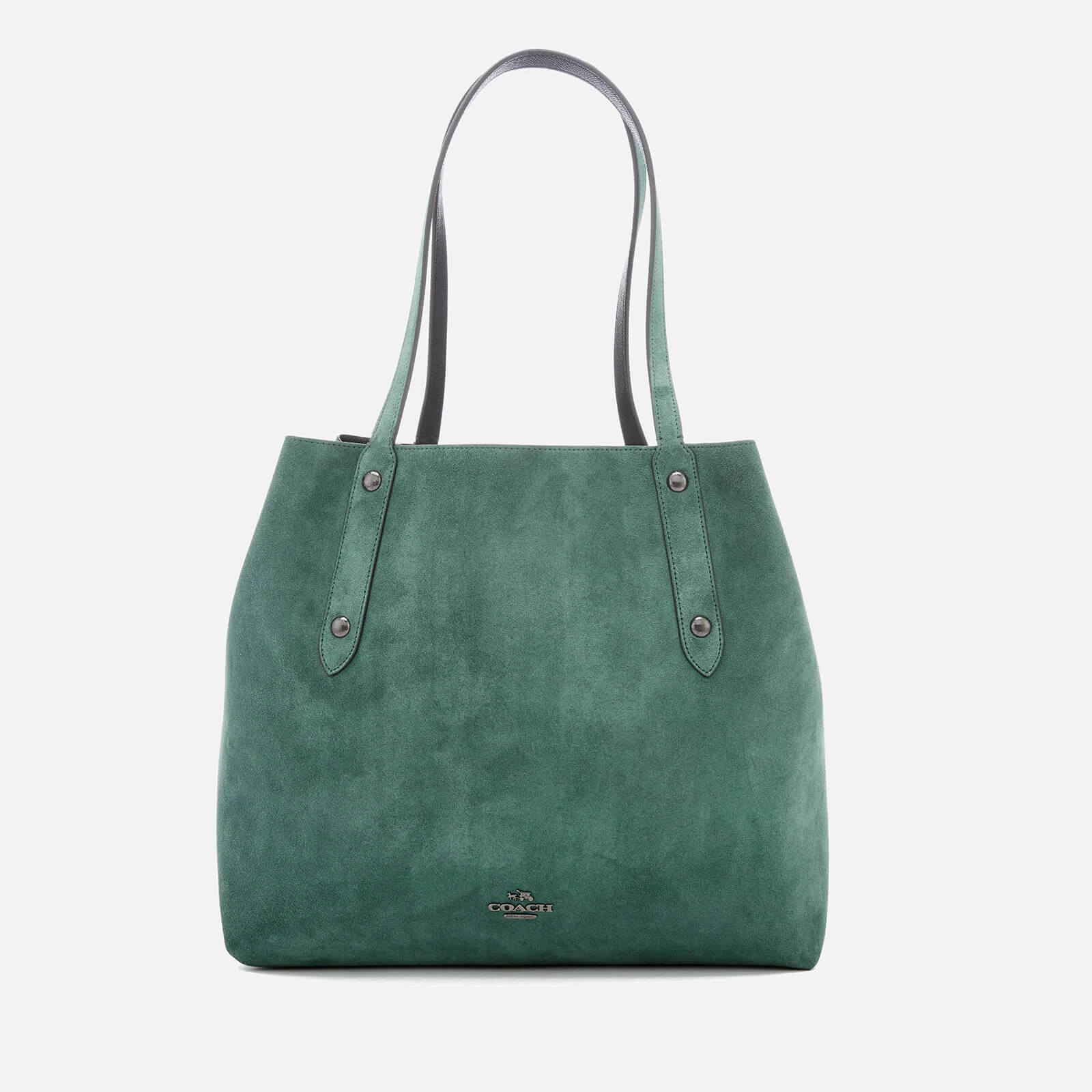 Coach Women's Large Market Tote Bag - Dark Turquoise Image 1