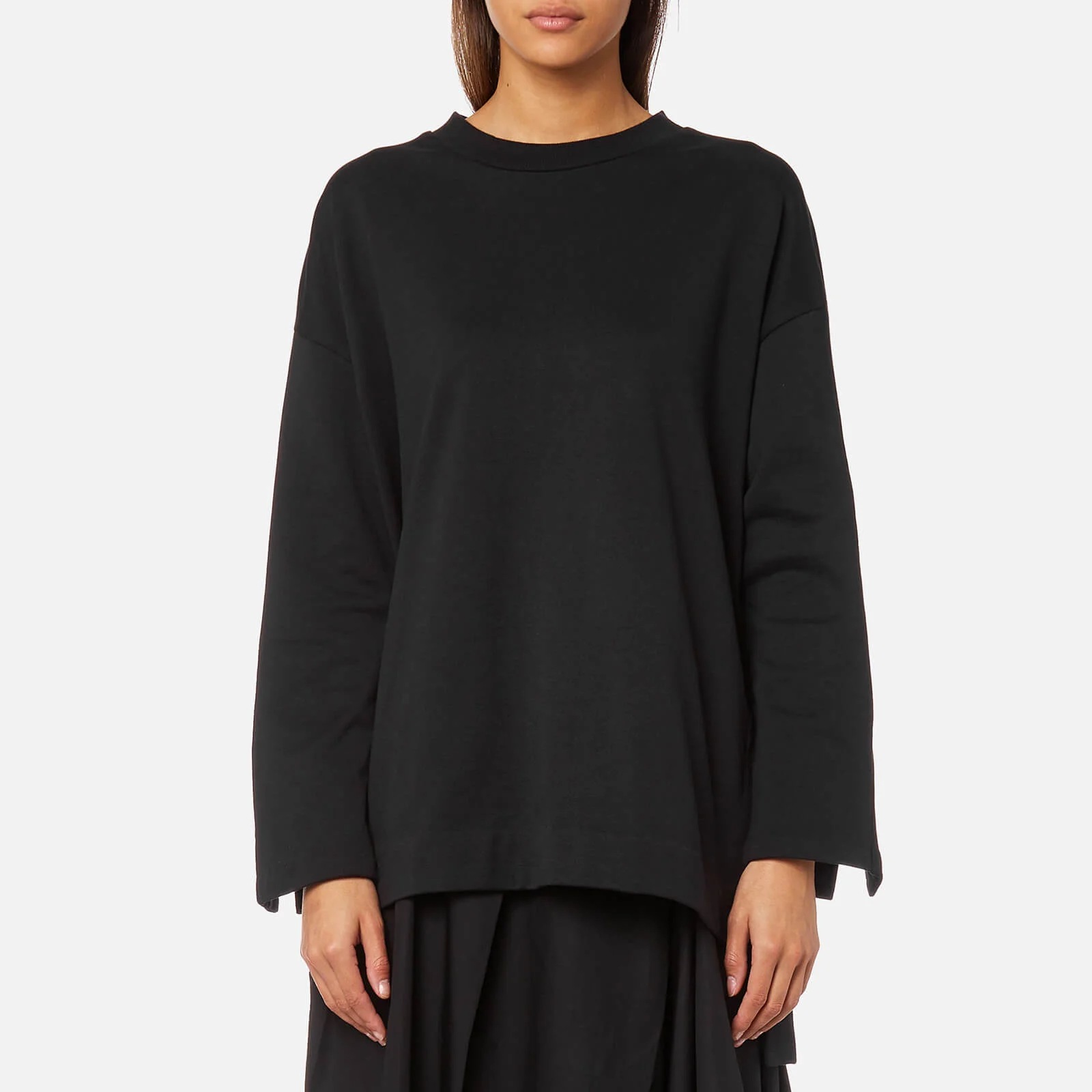 Y-3 Women's Bold Stripe Sweatshirt - Black Image 1