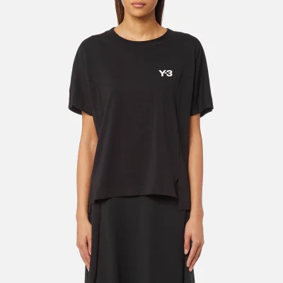 Y-3 Women's Short Sleeve Graphic T-Shirt - Black