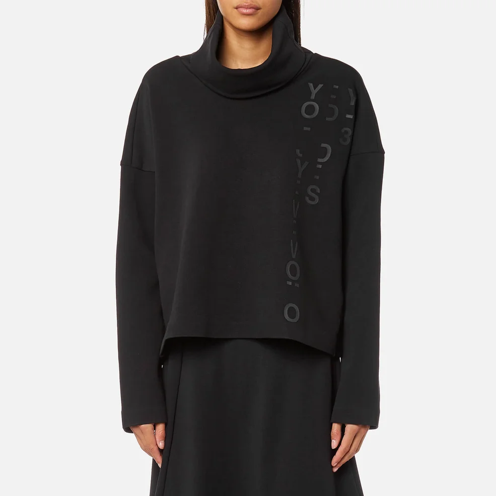 Y-3 Women's Sweatshirt - Black Image 1