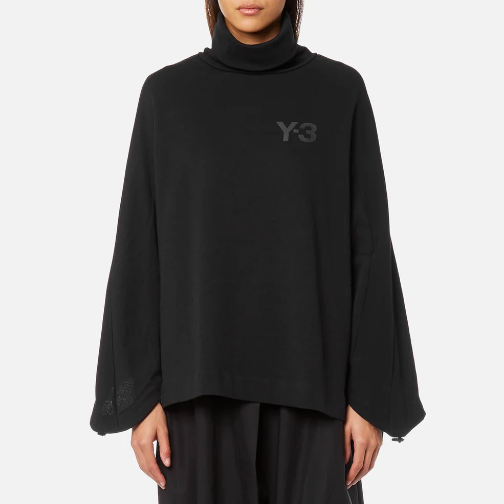 Y-3 Women's Tube Sweatshirt - Black Image 1