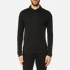 Michael Kors Men's Long Sleeve Polo Shirt - Black - Image 1
