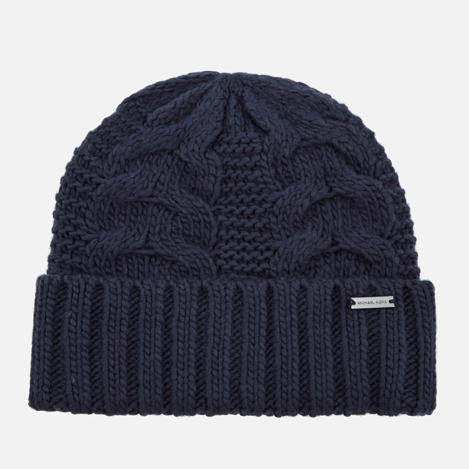 Michael Kors Men's Link Cable Cuff Hat - Midnight Image 1