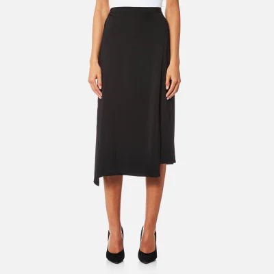 Helmut Lang Women's Staggered Seam Skirt - Black