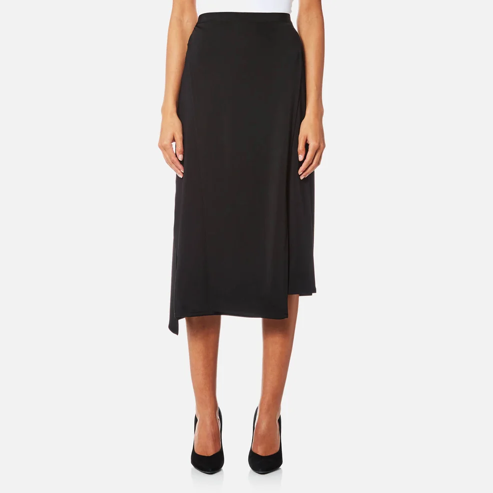 Helmut Lang Women's Staggered Seam Skirt - Black Image 1