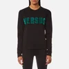 Versus Versace Women's Versus Textured Logo Sweatshirt - Black - Image 1