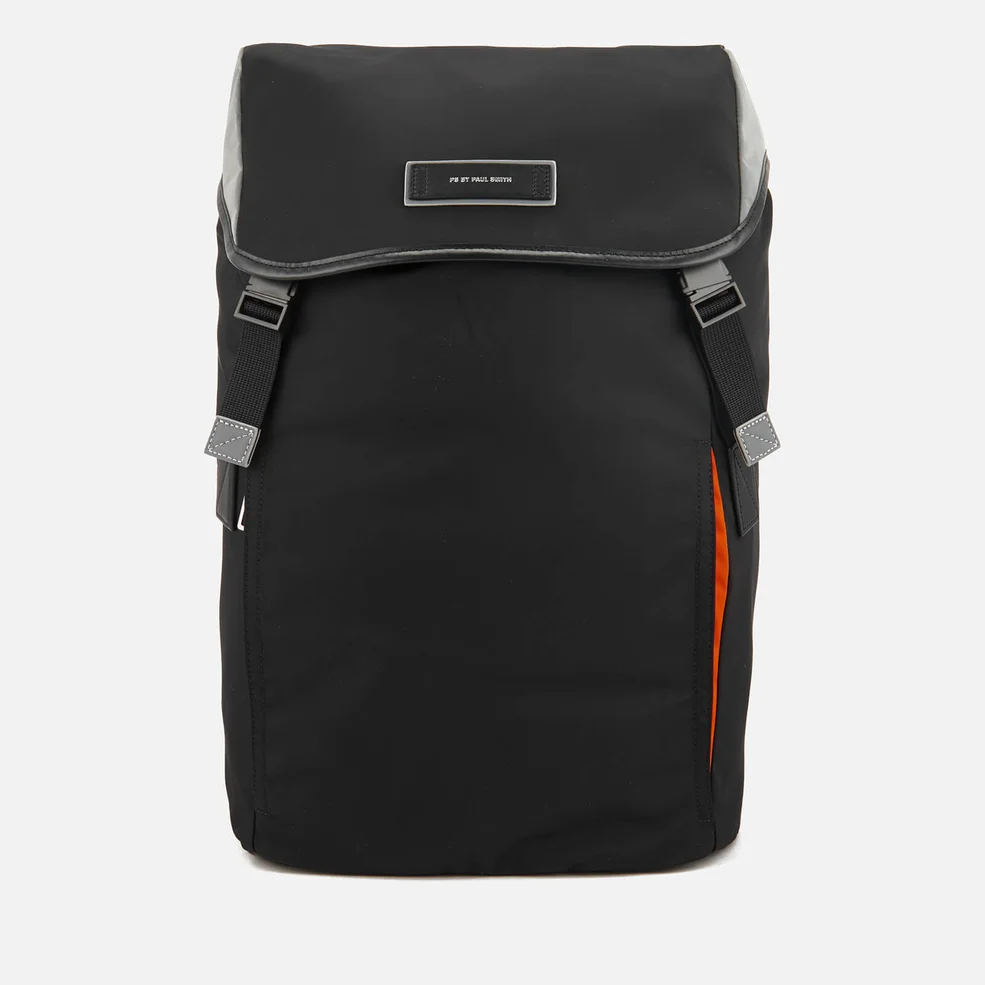 PS by Paul Smith Men's Flap Rucksack - Black Image 1