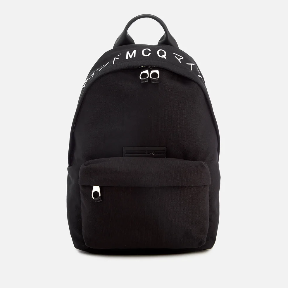 McQ Alexander McQueen Men's Classic Backpack - Black/White Image 1