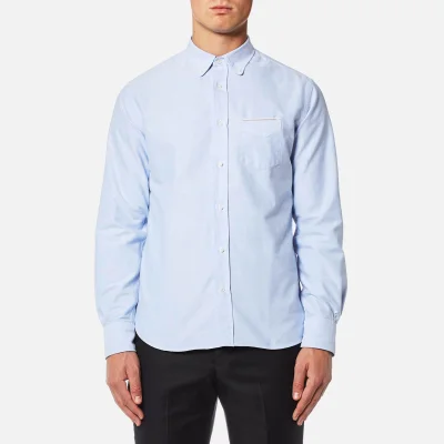 Officine Générale Men's Button Down Oxford Shirt - Sky