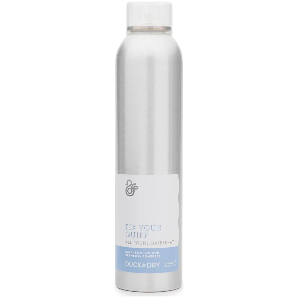 Duck & Dry Fix Your Quiff All Round Hairspray 250ml Image 1