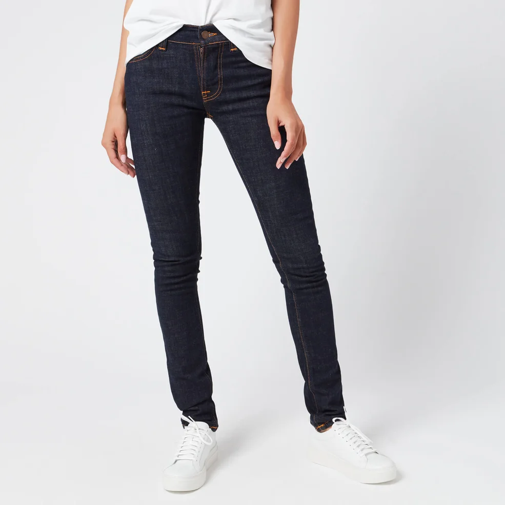 Nudie Jeans Tight Terry Jeans - Rinse Twill Image 1
