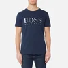BOSS Hugo Boss Men's Large Logo T-Shirt - Navy - Image 1