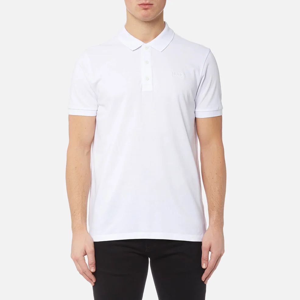 HUGO Men's Donos Polo Shirt - White Image 1