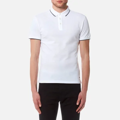 BOSS Orange Men's Payout Polo Shirt - White