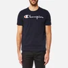Champion Men's Large Chest Logo Short Sleeve T-Shirt - Navy - Image 1